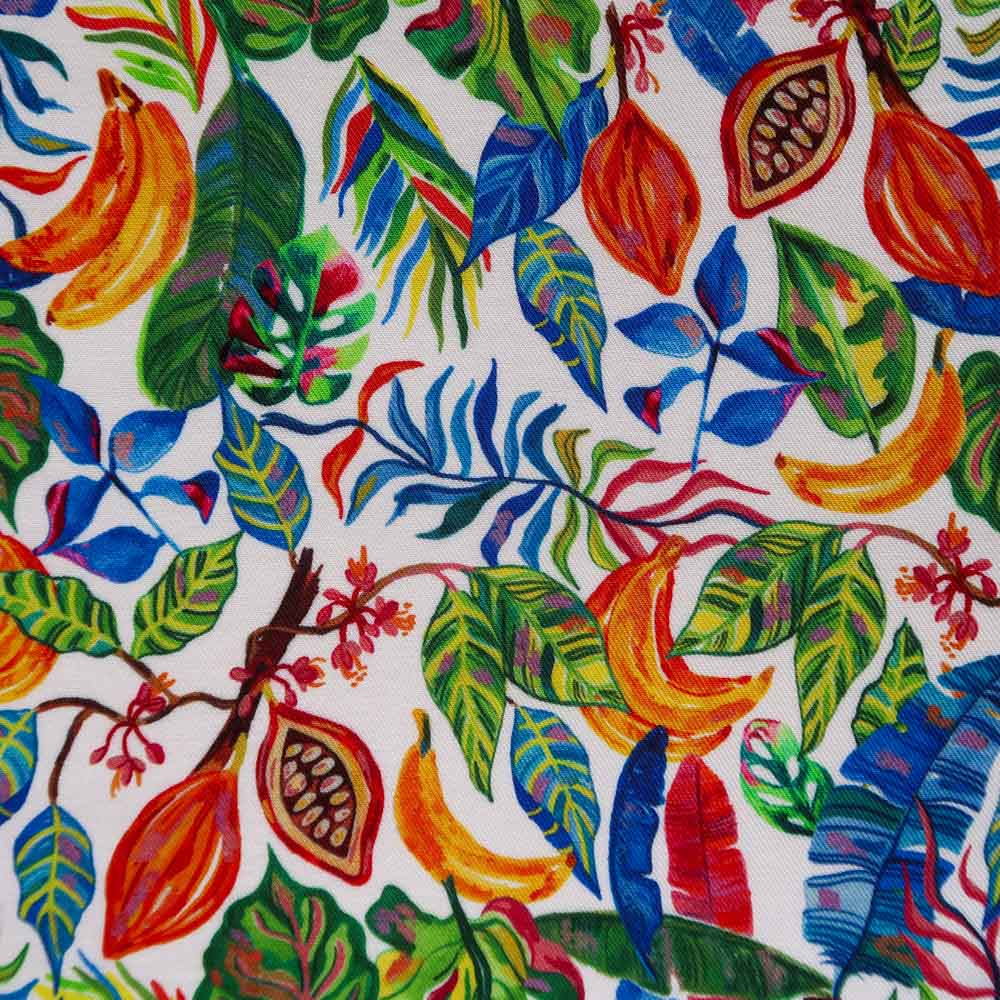COUPON 50cm – Twill de viscose – Canopée