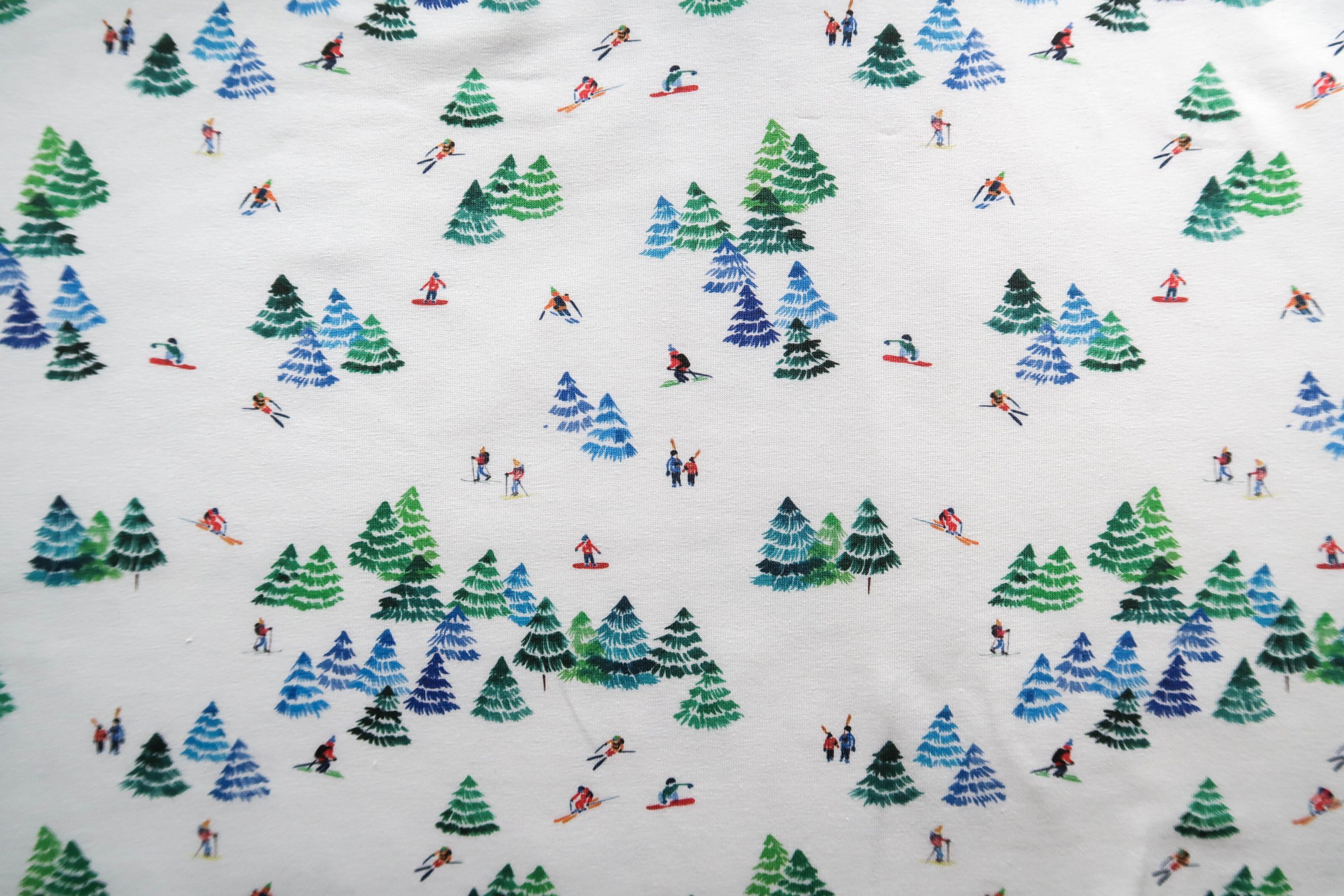 Jersey de coton – Piste bleue