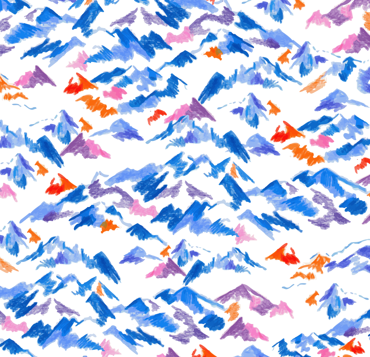 Jersey de coton – Alpes